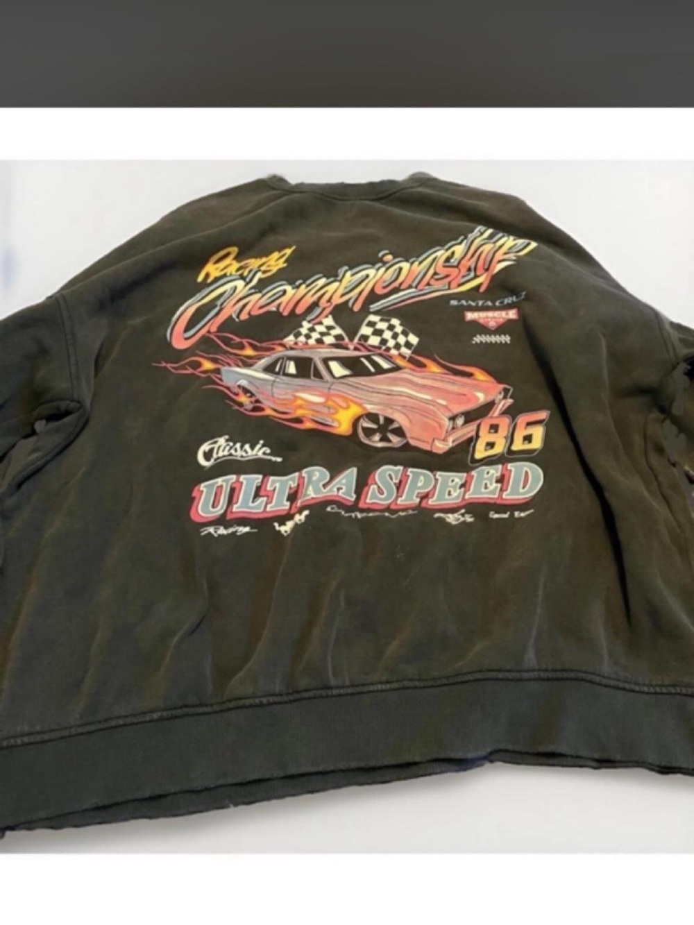 Black vintage sweater men’s